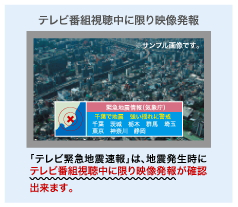 テレビ放送「NHK」のサンプル画像